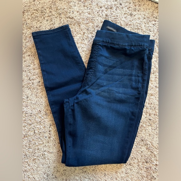 Jen 7‎ for All Man Kind Pull On Comfort Skinny Dark Wash Jeggings Size 12 NWOT - Picture 1 of 6
